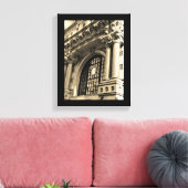 gebouw canvas afdruk (Insitu (Woonkamer))