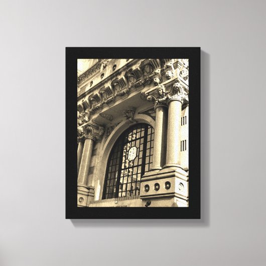 gebouw canvas afdruk (Voorkant)