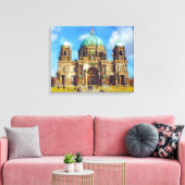 Gebouw Canvas Afdruk (Insitu (Woonkamer))