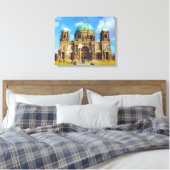 Gebouw Canvas Afdruk (Insitu (Slaapkamer))