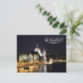 gebouw Hongaars parlement, Boedapest Briefkaart (Staand voorkant)