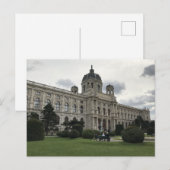 Gebouw in het Museum Quarter in Wenen Briefkaart (Voorkant / Achterkant)