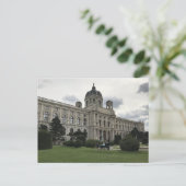 Gebouw in het Museumsquartier in Wenen Briefkaart (Staand voorkant)