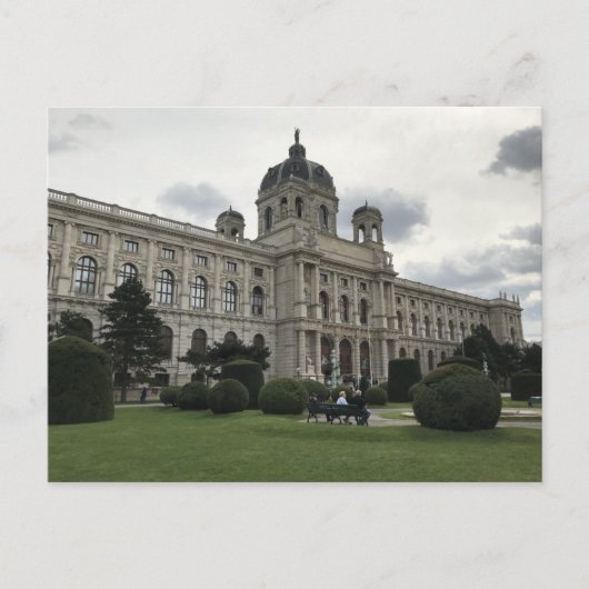 Gebouw in het Museumsquartier in Wenen Briefkaart (Voorkant)
