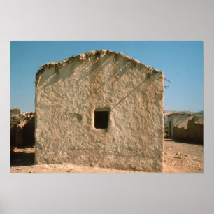 Gebouw in Old Jericho Poster