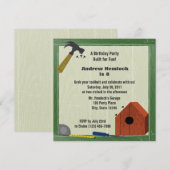 Gebouw Leuke Verjaardag Kaart (Voorkant / Achterkant)