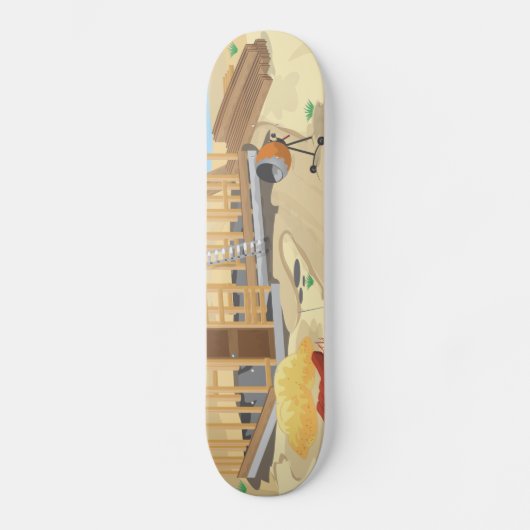 gebouw skateboard (Voorkant)