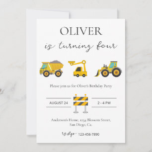 Gebouw-thema design verjaardag kaart