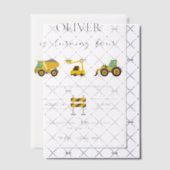 Gebouw-thema design verjaardag vellum uitnodigingen (Offset (Uitnodiging))