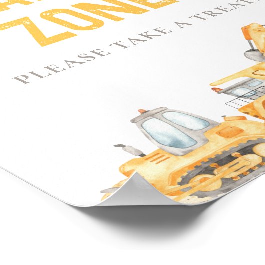 Gebouw Thema Verjaardag Favorieten Teken Poster (Hoek)