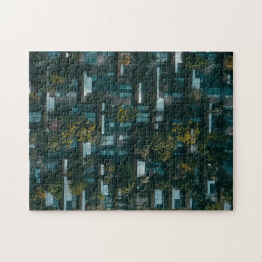 Gebouw van appartement Puzzle Complex Jigzaag Legpuzzel (Horizontaal)