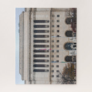 gebouw van de rechtbank van het graafschap milwauk legpuzzel