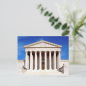 gebouw van het Amerikaanse Hooggerechtshof, Washin Briefkaart (Staand voorkant)