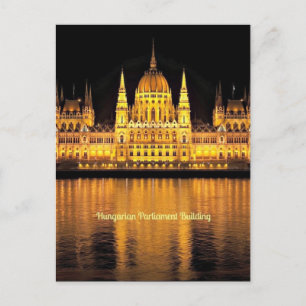 gebouw van het Hongaarse parlement Briefkaart