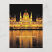 gebouw van het Hongaarse parlement Briefkaart (Voorkant)