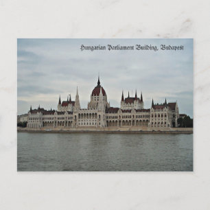 gebouw van het Hongaarse parlement Briefkaart