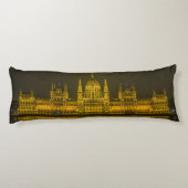 gebouw van het Hongaarse parlement Lichaamskussen (Achterkant)