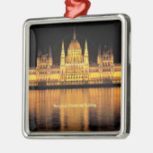 gebouw van het Hongaarse parlement Metalen Ornament (Links)