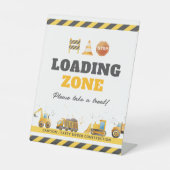 Gebouw Verjaardag Custom Sign Reclamebord Met Voetstuk (Voorkant)