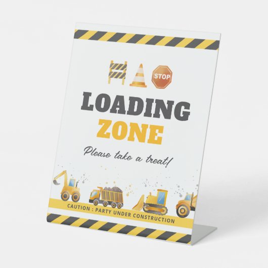 Gebouw Verjaardag Custom Sign Reclamebord Met Voetstuk (Voorkant)