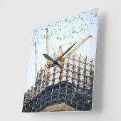 gebouw vierkante klok (Hoek)