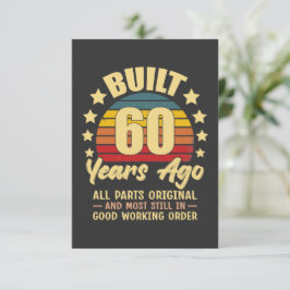 Gebouwd 60 Jaar Geleden Alle Onderdelen Origineel
