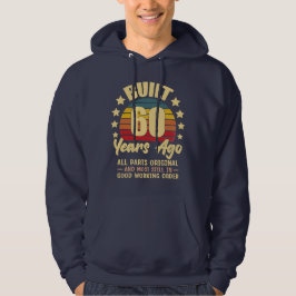 Gebouwd 60 Jaar Geleden Alle Onderdelen Origineel  Hoodie
