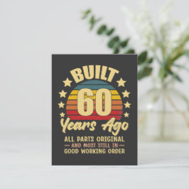 Gebouwd 60 Jaar Geleden Alle Onderdelen Origineel Kaart