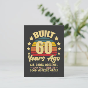 Gebouwd 60 Jaar Geleden Alle Onderdelen Origineel Kaart