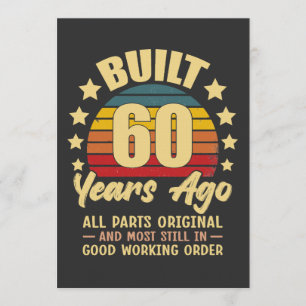 Gebouwd 60 Jaar Geleden Alle Onderdelen Origineel  Kaart