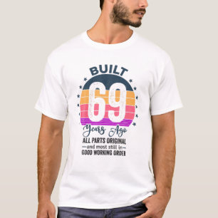 Gebouwd 69 jaar geleden Alle onderdelen Originele T-shirt