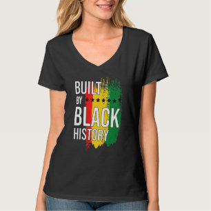 Gebouwd door Black History Blackity Black T-shirt
