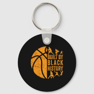 Gebouwd door Black History Bysketbyll Sleutelhanger