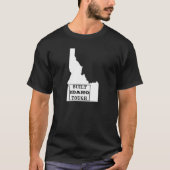 GEBOUWD IDAHO TOUGH STAAT T-SHIRT (Voorkant)