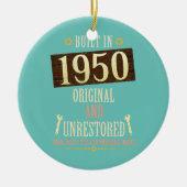 Gebouwd in 1950 origineel en niet hersteld keramisch ornament (Voorkant)