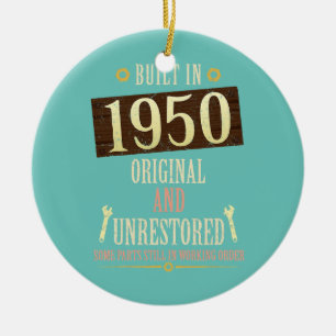 Gebouwd in 1950 origineel en niet hersteld keramisch ornament