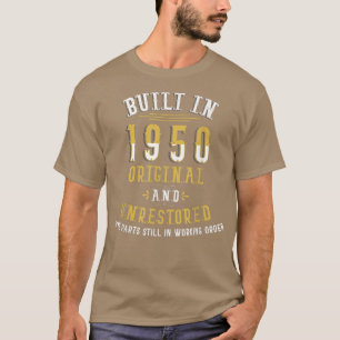 Gebouwd in 1950 originele, niet-herstelde Humor Fu T-shirt