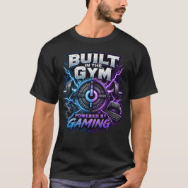 Gebouwd in de gym, aangedreven door gamen: Neon El T-shirt