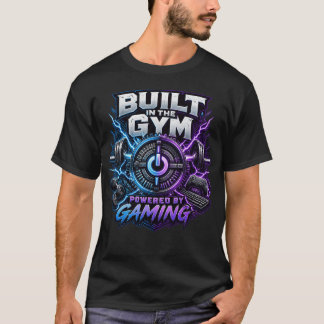 Gebouwd in de gym, aangedreven door gamen: Neon El T-shirt