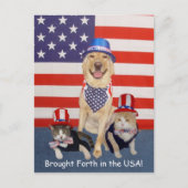 Gebouwd in de VS! Briefkaart (Voorkant)