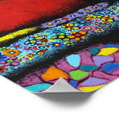 Gebouwd in Geluk Poster (Hoek)