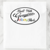 Gebouwd met de originele eBay Parts Sticker (Tas)