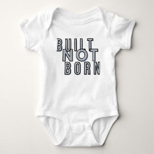 Gebouwd Niet Geboren – Hustle & Discipline Tekst D Romper