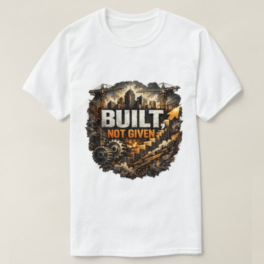 Gebouwd Niet Gegeven T-shirt (Design voorkant)