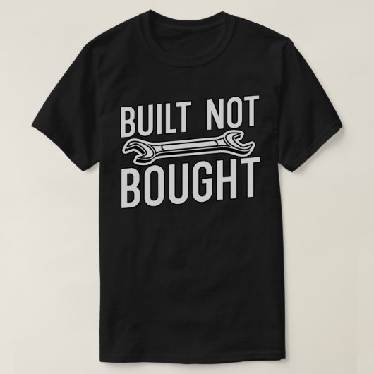 Gebouwd niet-gekocht mechanisch t-shirt (Design voorkant)