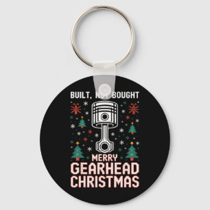 Gebouwd Niet Gekocht Zuiger Grappig Merry Gearhead Sleutelhanger