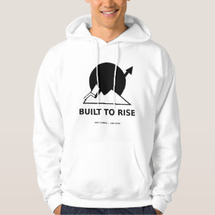 Gebouwd om bergzonnebloem Petanquehoed Outdo Hoodie