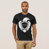 Gebouwd om Eagle Symbool van onbuigzame innerlijke T-shirt (Voorkant volledig)