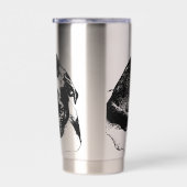 Gebouwd om stand te houden geïsoleerde drinkbeker (Rechts)
