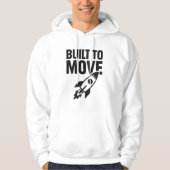 Gebouwd om T-shirt te verplaatsen (Voorkant)